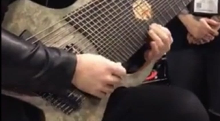 namm 2018 ormsby guitars jared dines djent2018 is alive