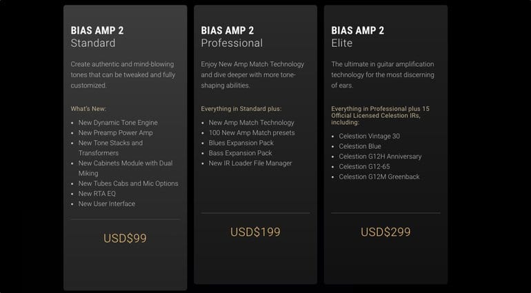 whats new in bias amp 2