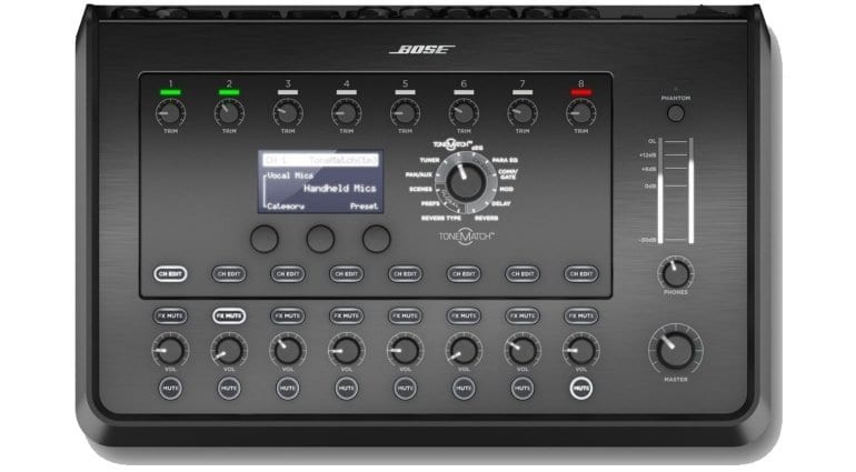 Bose T8S digital mixing desk