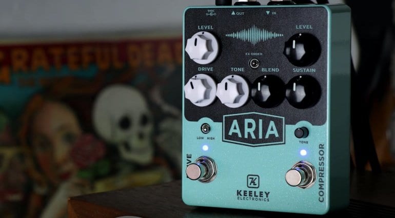 Keeley Aria Compressor and Drive pedal