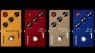 Lunastone Distortion 1,Red Fuzz 1, Smooth Drive 1 and Blue Drive 1 effects pedals