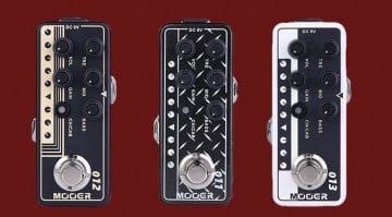 NAMM New Mooer Micro preamps
