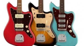 Fender Jazzmaster 60th Anniversary Triple Jazzmaster '58 Jazzmaster and Classic Jazzmaster