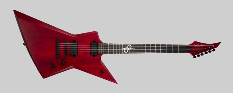 Solar Guitars E2.6 – Trans Blood Red Matte
