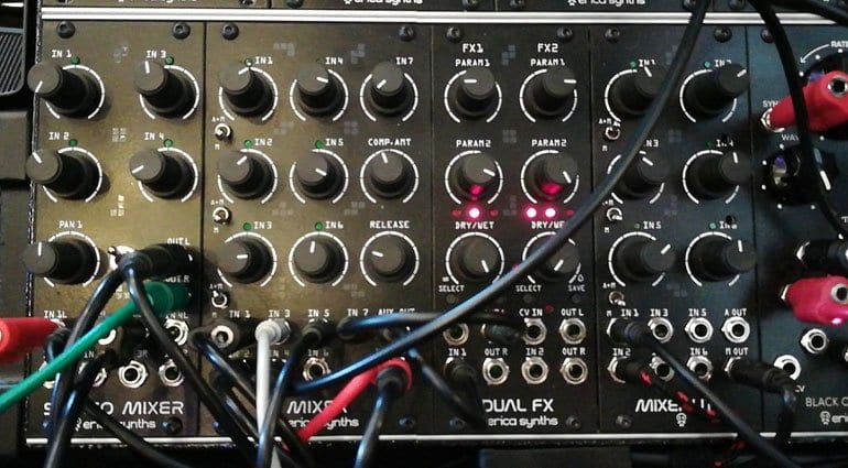 Erica Synths Mixer and Dual FX