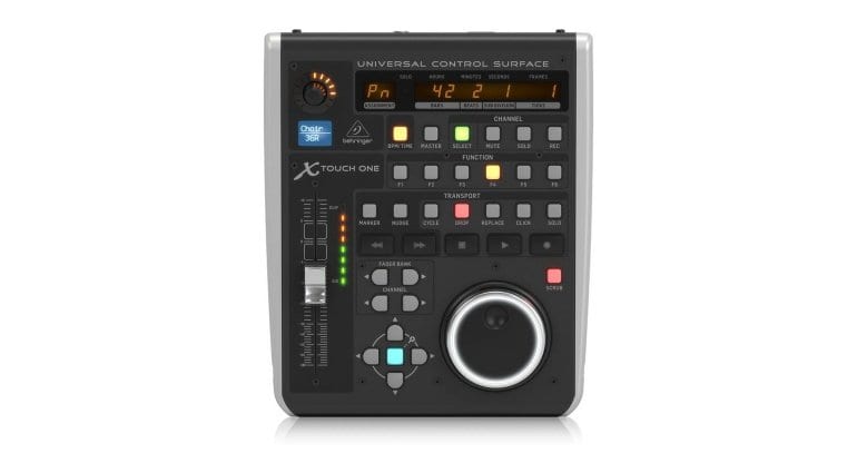 behringer x touch one logic pro x