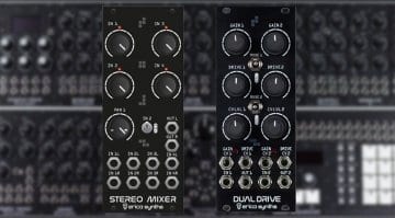 Erica Synths Dual Drive and Drum Stereo Mixer