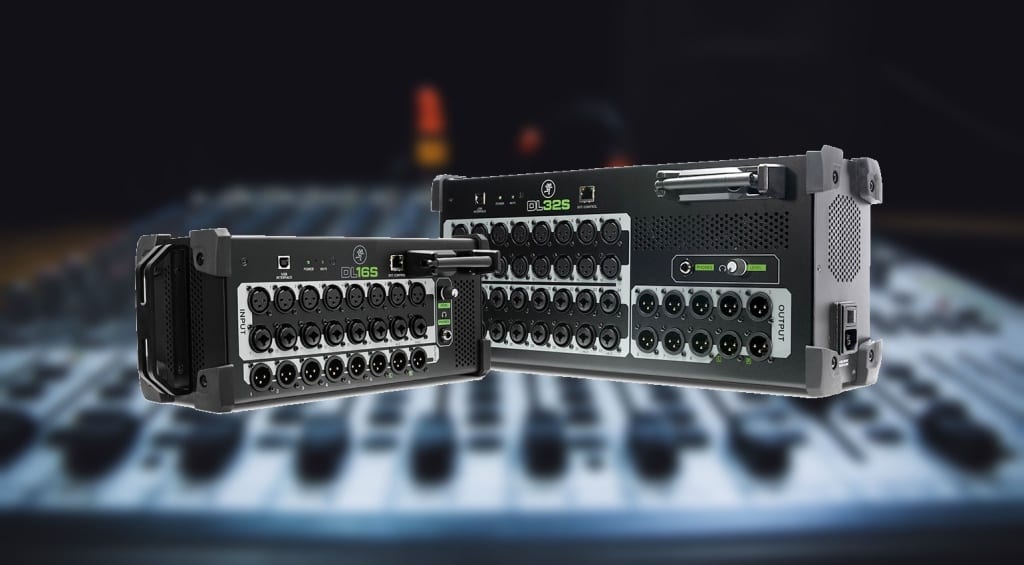 Mackie ships its DL16S and DL32S digital mixers, releases Master Fader
