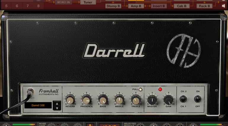Dimebag Darrell’s iconic Cowboys From Hell. New IK Multimedia AmpliTube collection