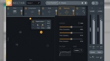 izotope nectar elements vocal processing