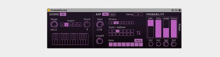 Ableton Live Probability Pack Arp
