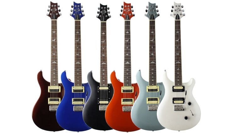 PRS SE Standard 24 gets a new paint job for 2018. Actually, make that six.  - gearnews.com