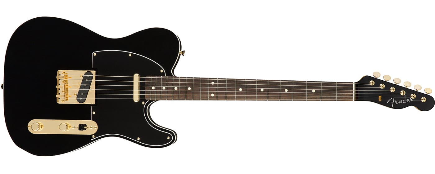 Fender Midnight Series Three classy Strat, Tele and Precision versions