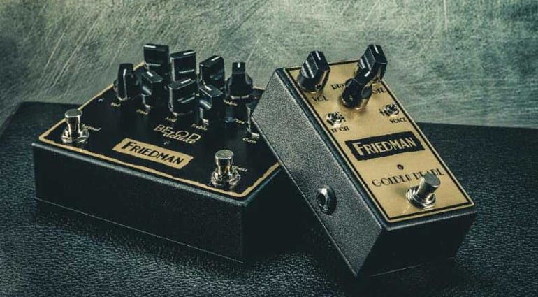 Friedman BE-OD Deluxe and Golden Pearl overdrive pedals