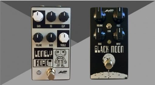 Magnetic Effects Lonely Robot and Black Moon pedals