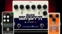 Electro Harmonix Sovtek Deluxe Big Muff Pi, Nano Battalion & Flatiron Fuzz