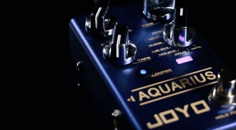Joyo R-07 Aquarius delay and looper pedal