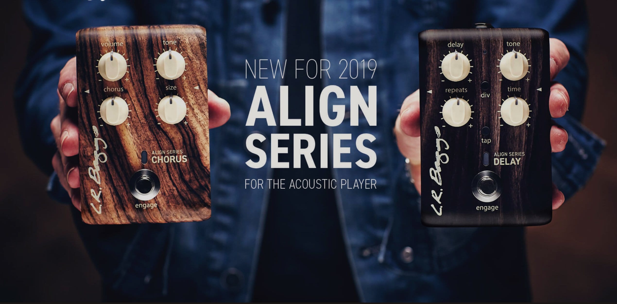 NAMM 2019 LR Baggs adds new Chorus and Delay pedals to its Align
