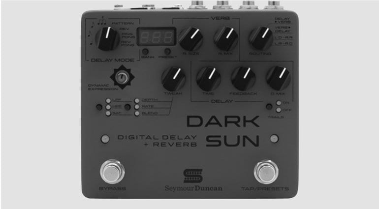 NAMM 2019 Seymour Duncan Dark Sun - Mark Holcomb Signature Delay Pedal