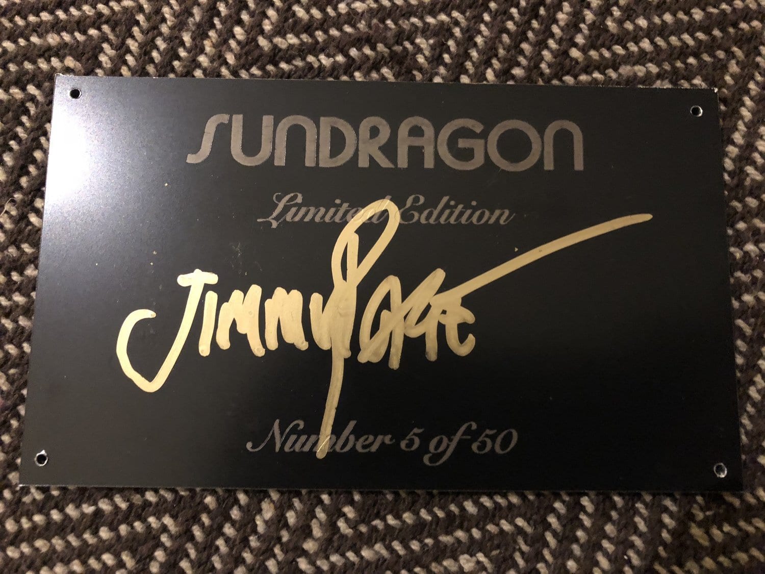 Signed Sundragon immy Page 