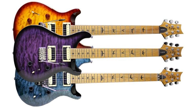 Prs Se Custom 24 With Roasted Maple Necks Released As New Limited Edition Gearnews Com