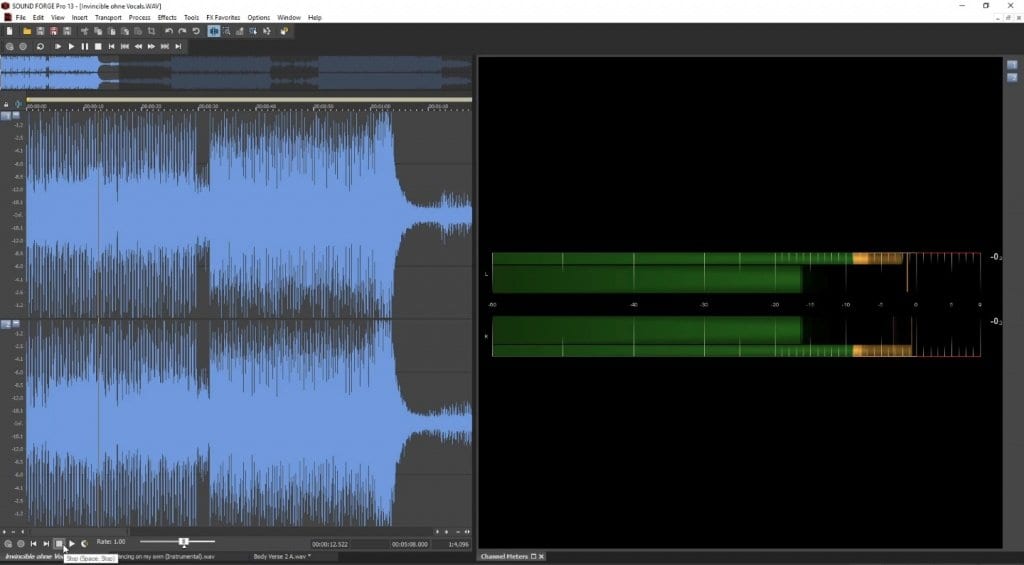 sound forge 13 sound forge 13
