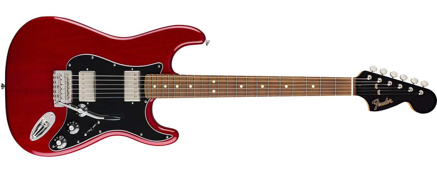 Fender Fender Mahogany Blacktop Strat in Red