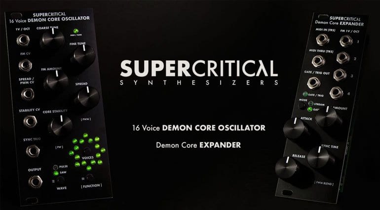 Supercritical Synthesizers Demon Core Oscillator