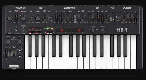 Behringer renames the MS-101 the MS-1: Bowing to pressure from