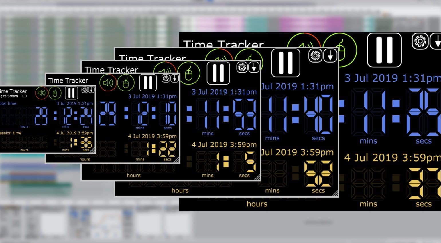Track of time. Тайм трекер. Gameplay time Tracker.