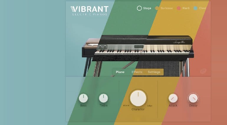 e-Instruments Vibrant Electric Pianos