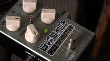 Source Audio C4 Synth pedal front