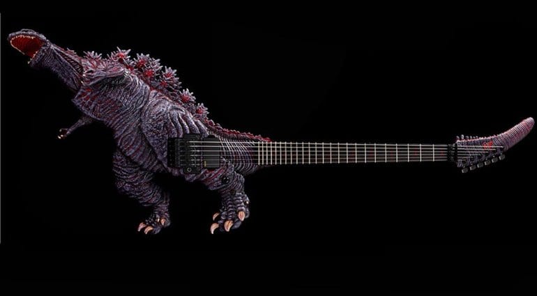 Esp Godzilla Radioactive Monster Riffs From The Esp Custom Shop Gearnews Com