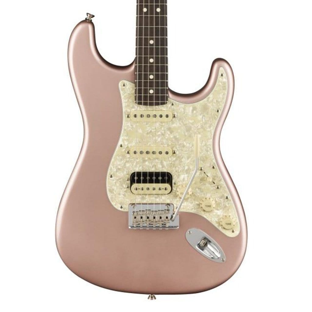 Fender American Professional Strat Ltd Edition HSS SHAW in Rose Gold w: Rosewood Neck