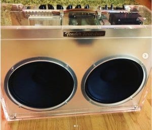 Lucite Fender Twin front