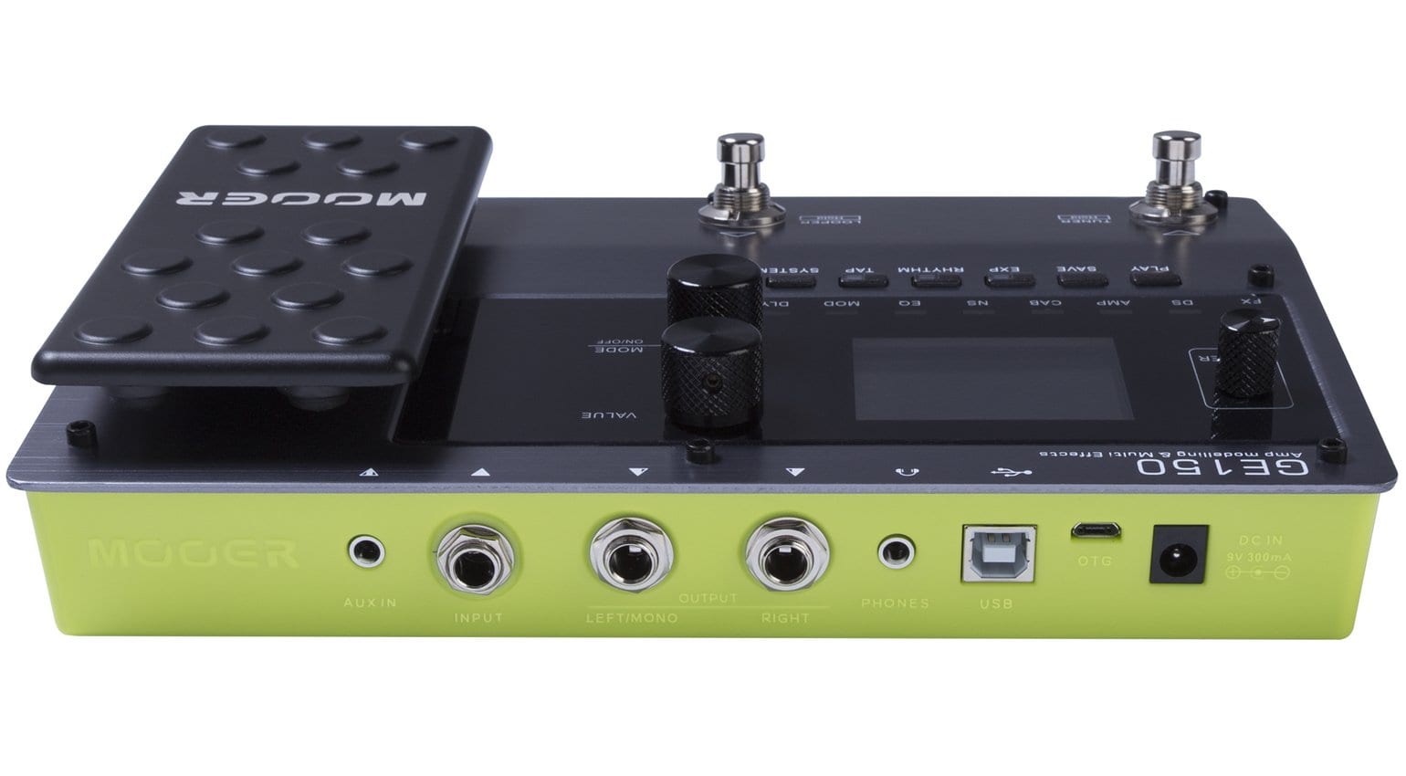 Mooer Audio GE150 amp modelling and multi-effects unit - gearnews.com