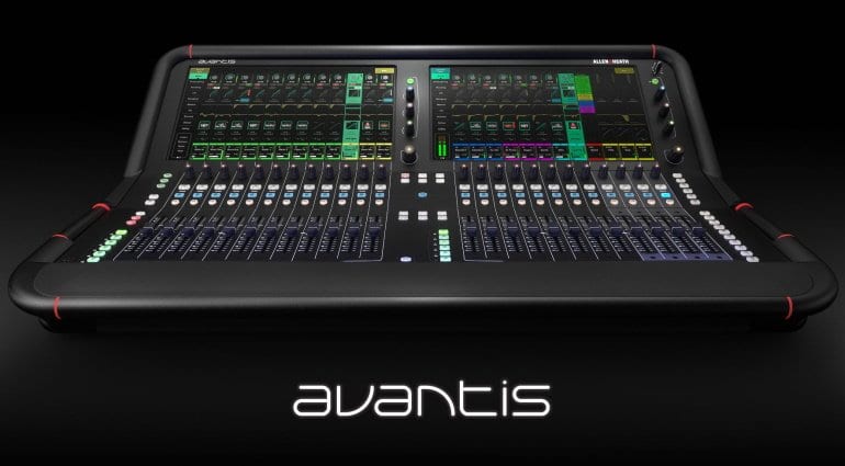 Allen Heath Avantis 64 Channels Of 96khz Digital Mixing