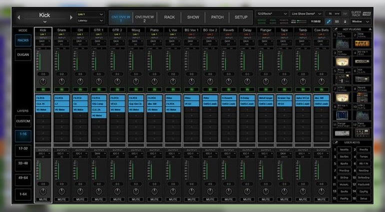 allen heath waves multirack native