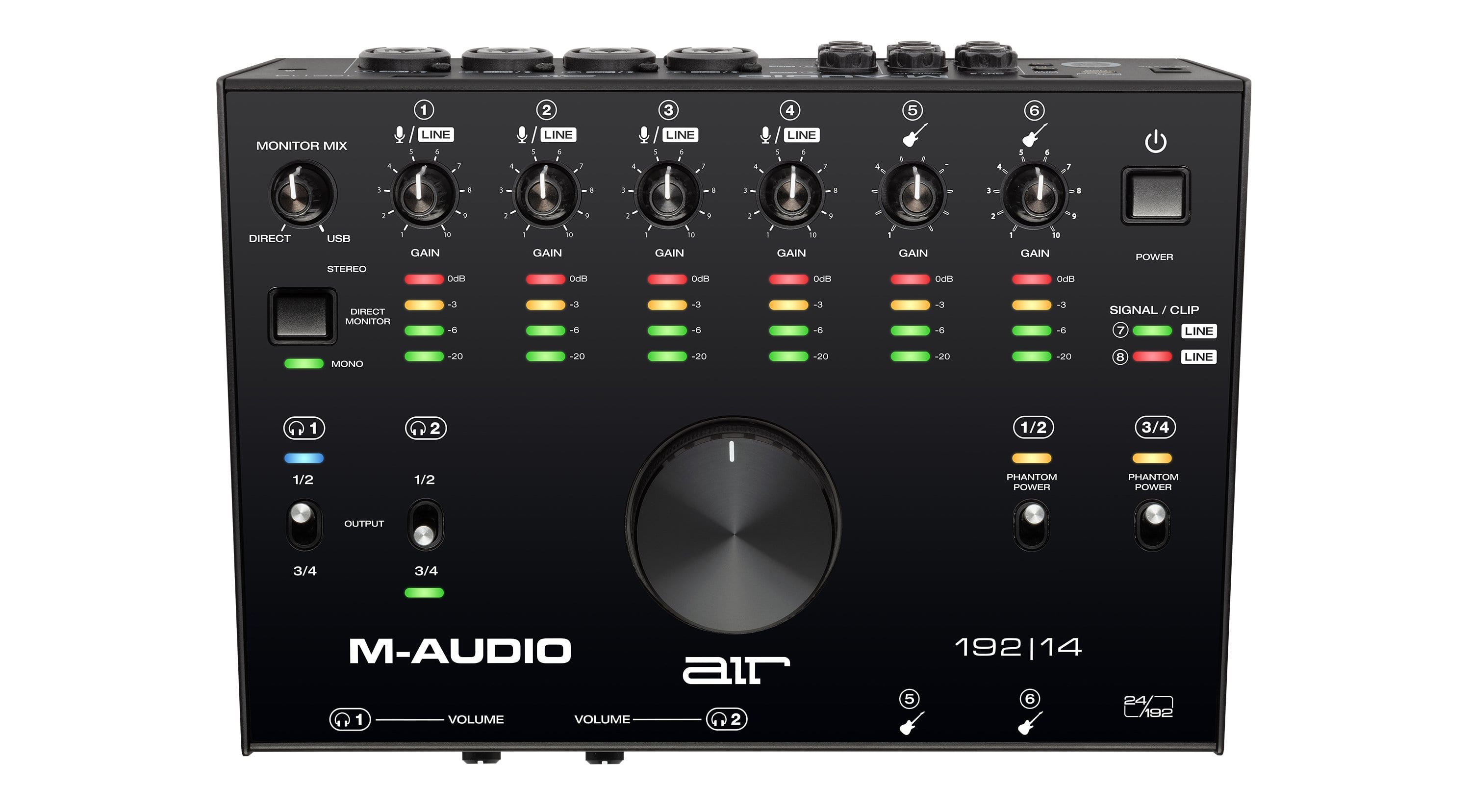 MAudio AIR series New USBC audio interfaces with Crystal preamps