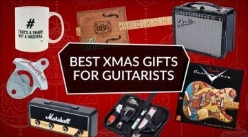 The best 10 Christmas gifts for guitarists!
