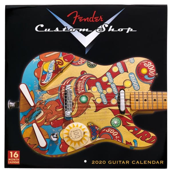 Fender Custom Shop Calendar 2020