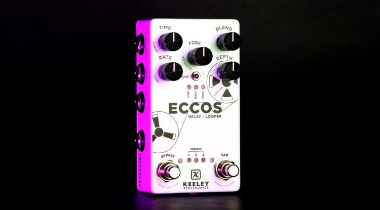 Keeley Eccos Delay and Looper pedal