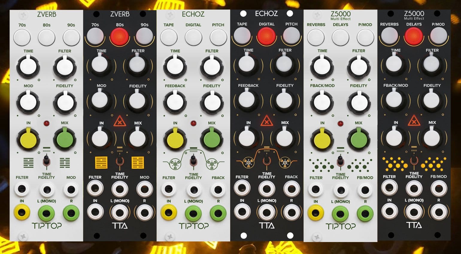 TipTop Audio dazzles with 3 compact DSP effect modules