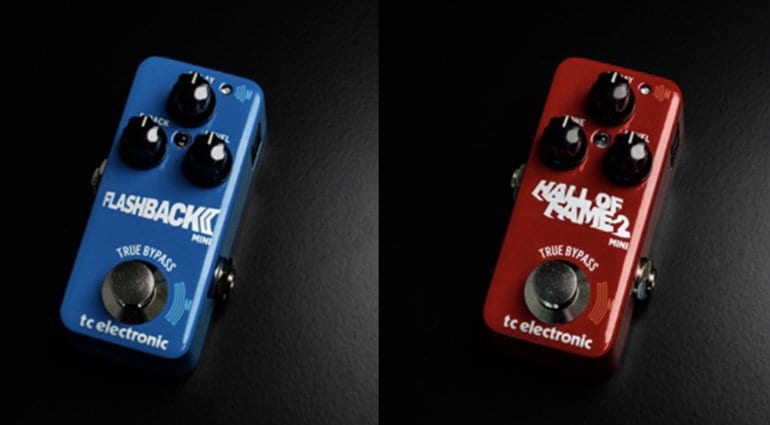TC Electronic launches Hall of Fame 2 Mini Reverb and Flashback 2 