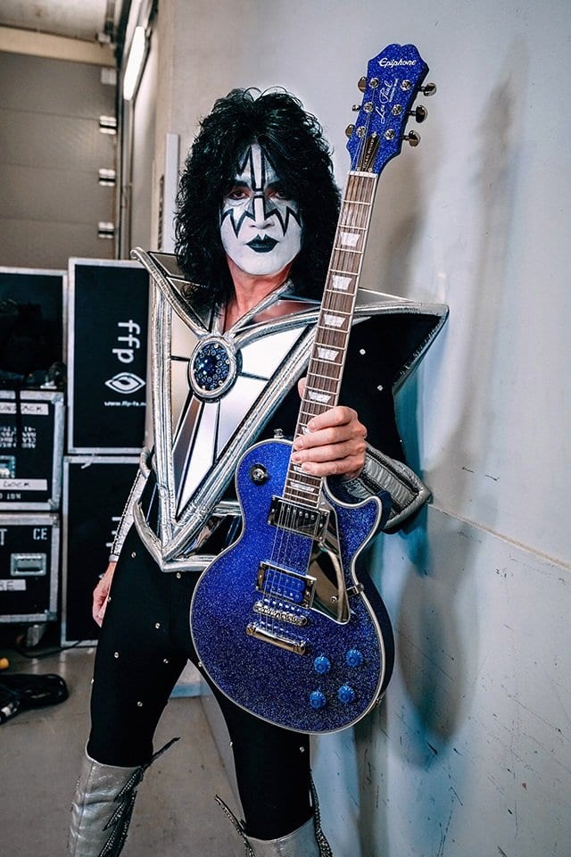 Epiphone Tommy Thayer Electric Blue Les Paul