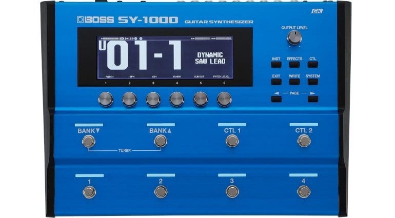 Boss Sy 1000 An Expansive And Expensive New Guitar Synth