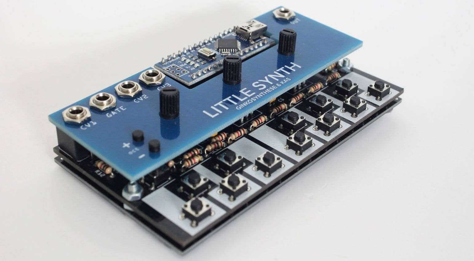 Ginkosynthese Little Synth DIY kit is the perfect gift for the synthnerd in your life
