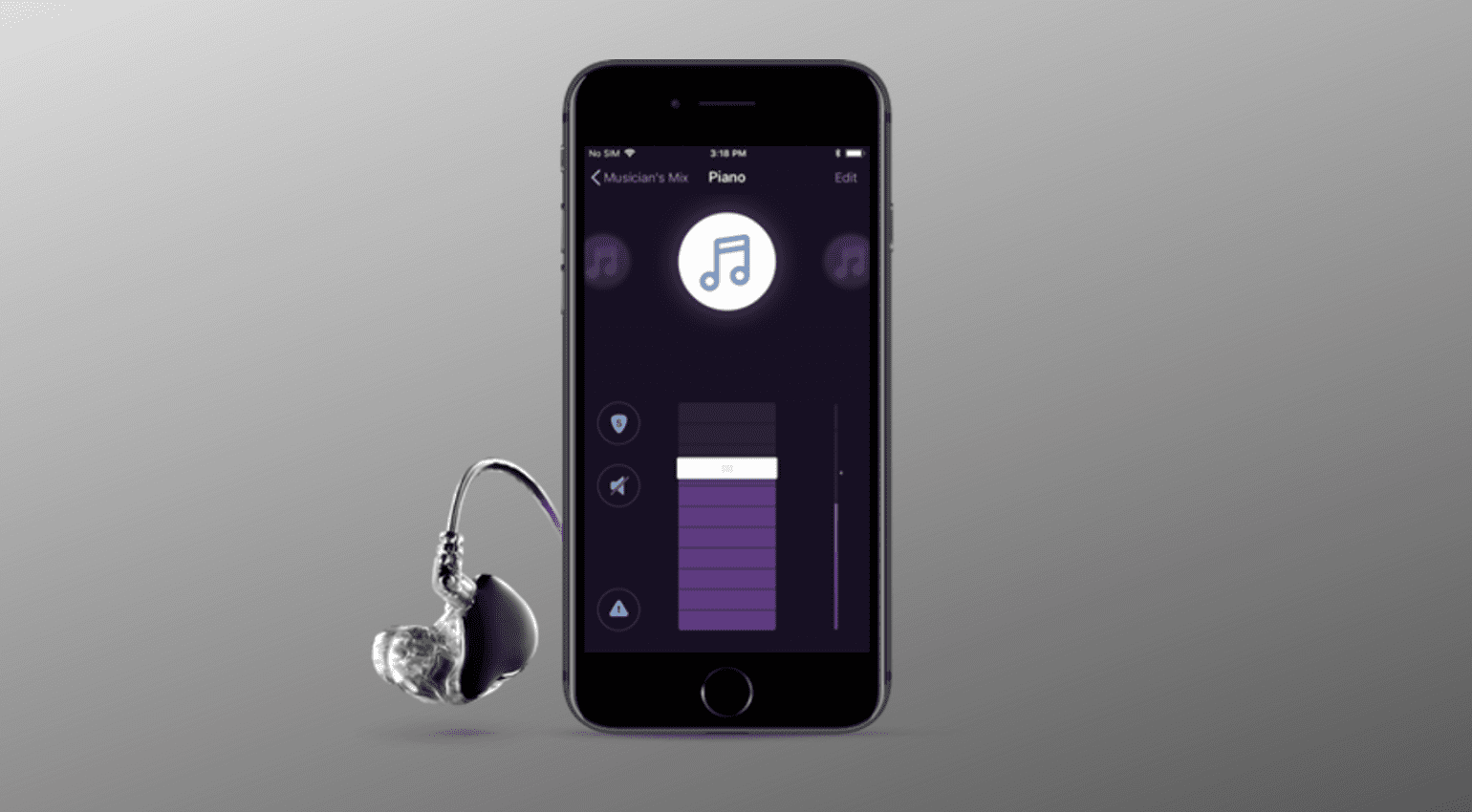 phone in ear