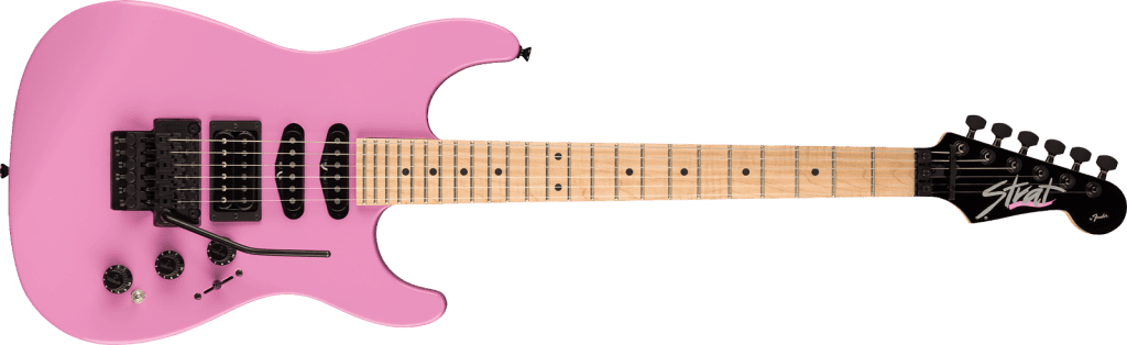 Fender HM2 Strat reissue Flash Pink limited edition