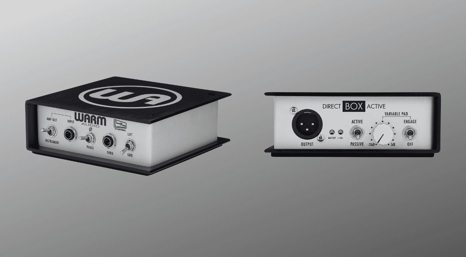 Warm Audio Direct Box New active and passive DIs
